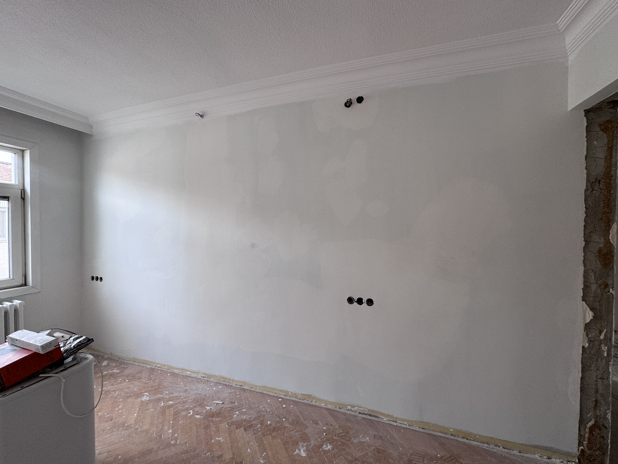 Proje netleşmeden başlanan tadilat sürecinde hazırlıksız iç mekan